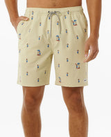 Rip Curl Hula Breach Volley Vintage Yellow
