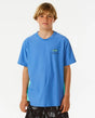 Rip Curl Lost Islands Logo Youth UPF50 Blue Green