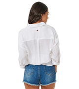 Rip Curl Premium Surf Holiday Shirt Off White