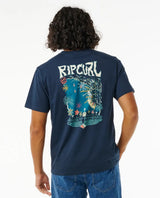 Rip Curl Pushin Daisies Tshirt Dark Navy M