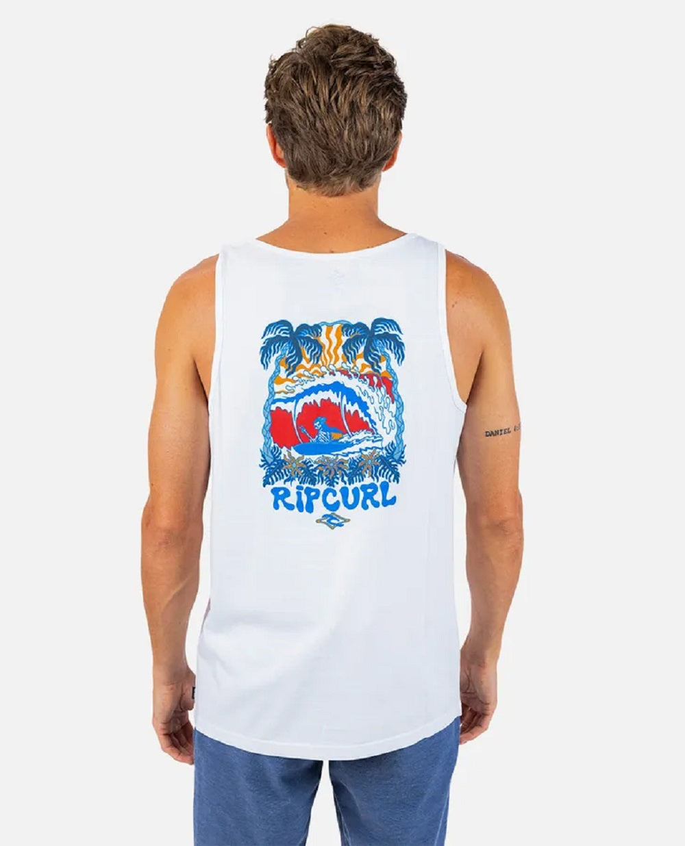 Rip Curl Shredding Tank Top White S