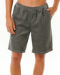 Rip Curl Surf Cord Volley Shorts Charcoal