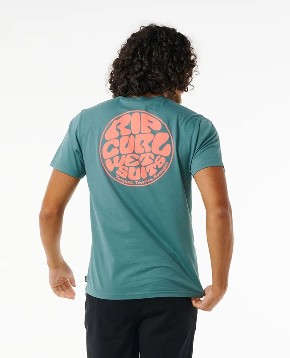 Rip Curl Wetsuit Icon Tshirt Blue Stone