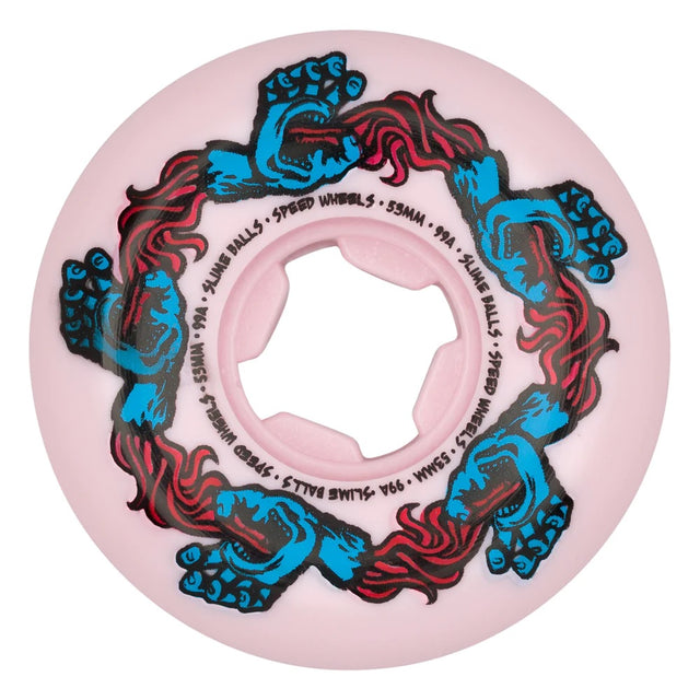 Slime Balls Infinity Hand Speed Balls Wheels Set Pink 53mm99a