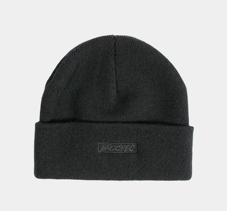 Krooked Moonsmile Script Beanie Black OneSize