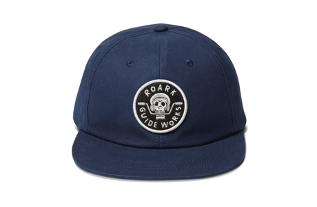 Roark Guideworks 6panel Hat Blue Adjustable Clipback