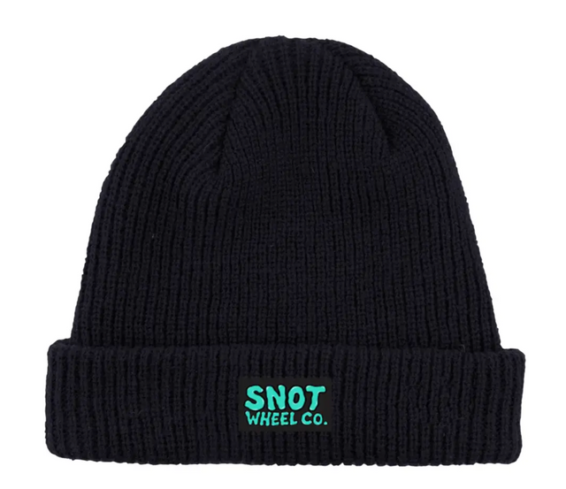 SNOT Label Beanie Black OneSize