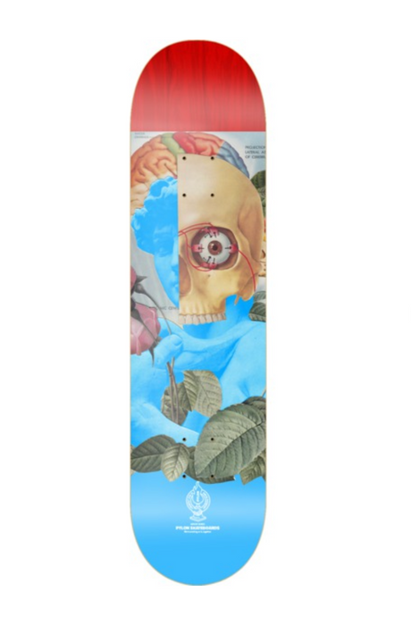 Pylon Beauty Skateboard Deck Blue 8.62