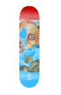 Pylon Beauty Skateboard Deck Blue 8.62