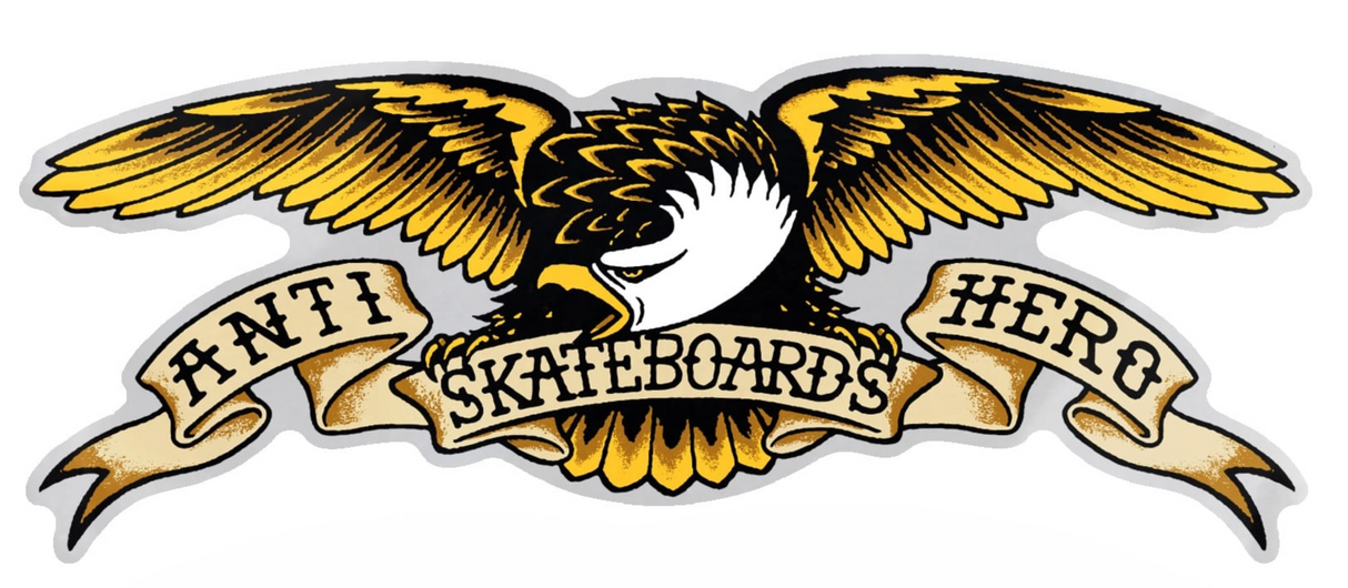 Anti Hero Eagle Long Sticker Medium 6.5 inch