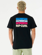 Rip Curl Surf Revivial Peak Tee Mens Tshirt Black