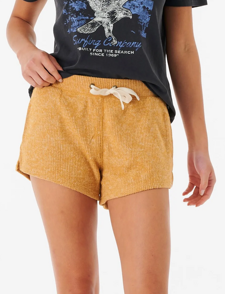 Rip Curl Cosy Shorts Womens Gold L