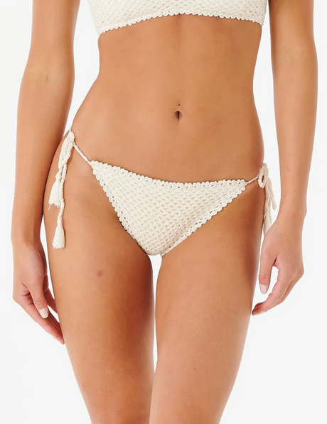 Rip Curl Oceans Together Shell Swim Bottoms White S