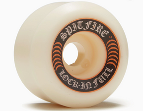 Spitfire Lock In Full F4 Wheels Set White Black Orange 54mm/99d
