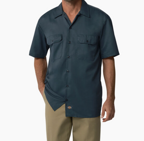 Dickies Skateboarding Work Shirt Original Airforce Blue