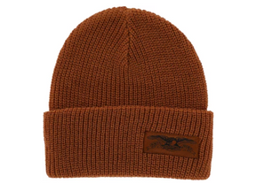 Anti Hero Stock Eagle Label Beanie Brown OneSize