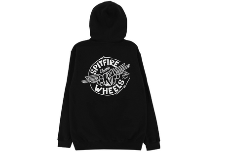 Spitfire Gonz Flying Classic Hoodie Black White XL