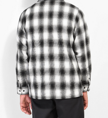 Independent Tilden Flannel Black White