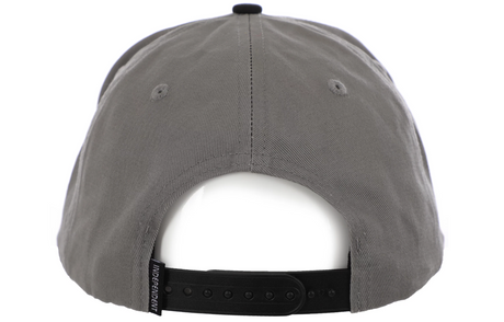 Independent Groundwork Mid Profile Hat Grey Black Red Snapback
