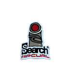 Rip Curl Search Logo Sticker Khaki 4.5 inch