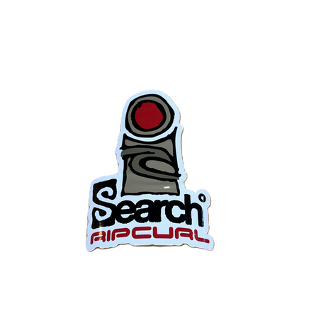 Rip Curl Search Logo Sticker Khaki 4.5 inch