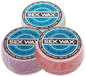 SEXWAX Sex Wax Surf Wax Original Tropical Water 3 Pack