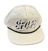 Social SFCFB Rope Hats Cream Snapback