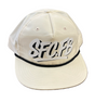 Social SFCFB Rope Hats Cream Snapback