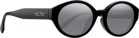 NECTAR SUNGLASSES ATYPICAL MATT BLK/SIL MIRROR