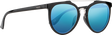 NECTAR SUNGLASSES CHELSEA GLOSS BLK/BLU MIRROR