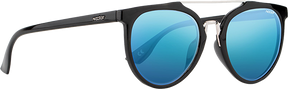 NECTAR SUNGLASSES CHELSEA GLOSS BLK/BLU MIRROR