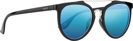 NECTAR SUNGLASSES CHELSEA GLOSS BLK/BLU MIRROR