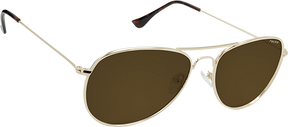 NECTAR SUNGLASSES KITTY HAWK GOLD METAL/AMBER