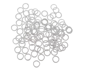 Social Speed Rings 100 pack Silver 8mm