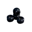 Social Fingerboard Classics Wheels Black 7mm w Bearings (4pack)