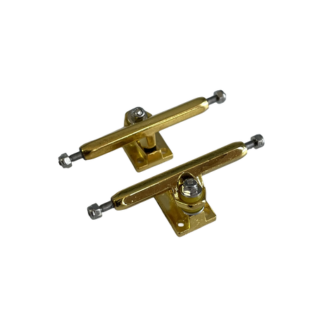 Social Pentagon Pro Fingerboard Trucks Gold 32mm Set
