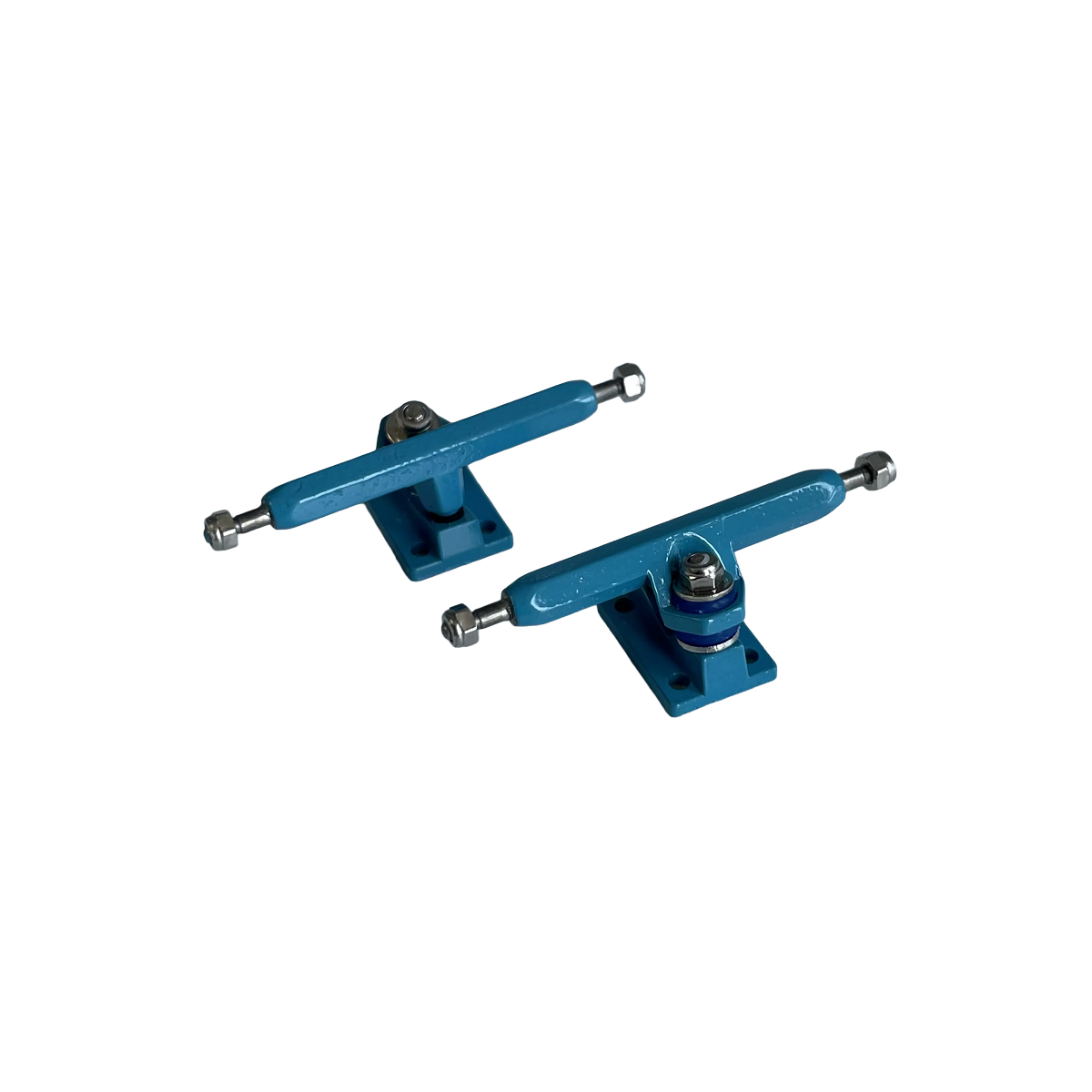 Social Pentagon Pro Fingerboard Trucks Light Blue 34mm Set