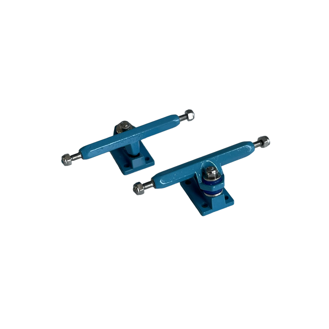 Social Pentagon Pro Fingerboard Trucks Light Blue 34mm Set