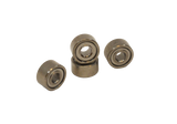 Social Apex Fingerboard Bearings Silver Abec5 (4pk)