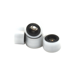 Social Dual Duros Pro Fingerboard Wheels Black White 7.8mm x 5.1w