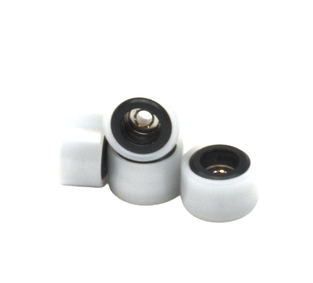 Social Dual Duros Pro Fingerboard Wheels Black White 7.8mm x 5.1w