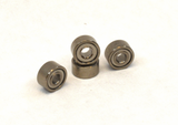 Social Apex Fingerboard Bearings Silver Abec7 (4pk)