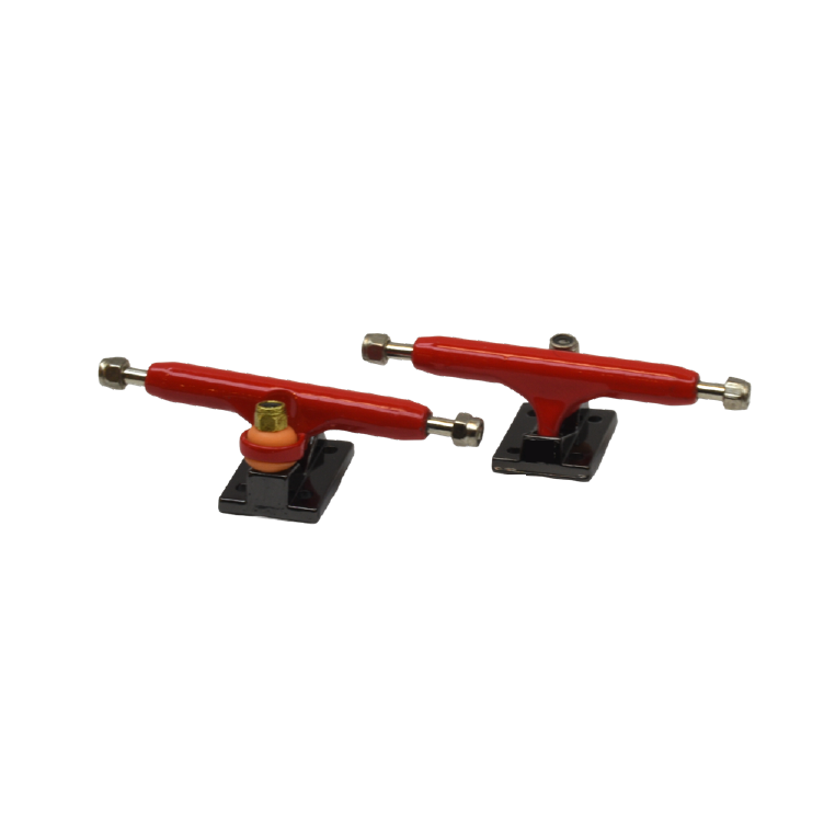 Social Indy Pro Fingerboard Trucks Black Red 34mm
