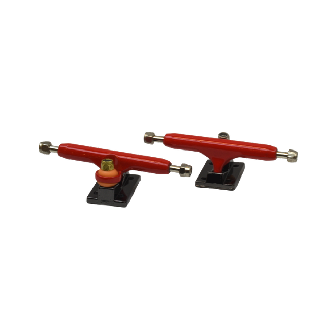 Social Indy Pro Fingerboard Trucks Black Red 34mm