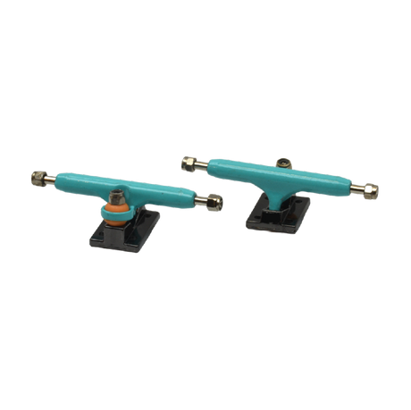 Social Indy Pro Fingerboard Trucks Black Teal 34mm