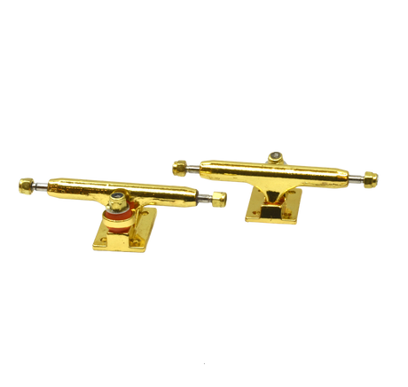 Social Indy Pro Fingerboard Trucks Gold Gold 32mm