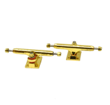 Social Indy Pro Fingerboard Trucks Gold Gold 34mm Set