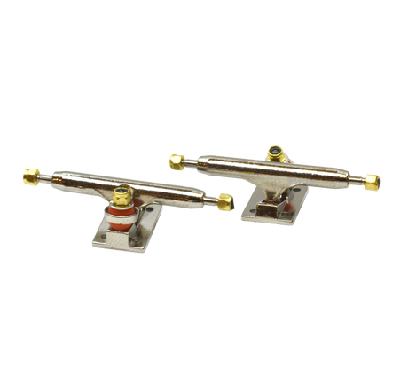 Social Indy Pro Fingerboard Trucks Silver Silver 32mm