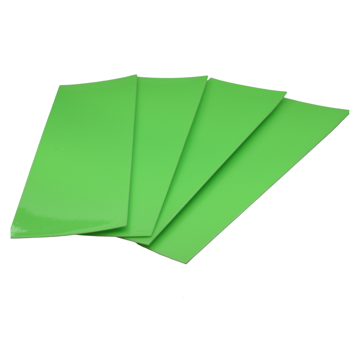 Social STICKY Fingerboard Grip Neon Green 40x110mm