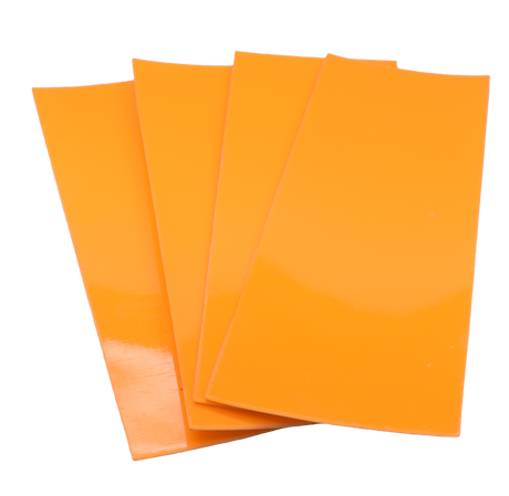 Social STICKY Fingerboard Grip Neon Orange 40x110mm